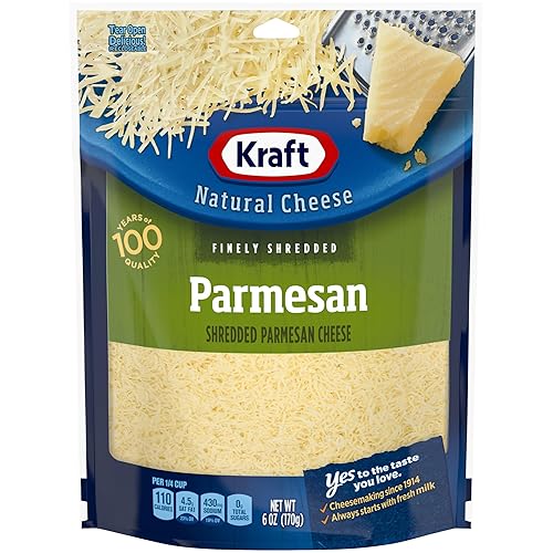 Kraft Natural Finely Shredded Parmesan Cheese (6 oz Bag)