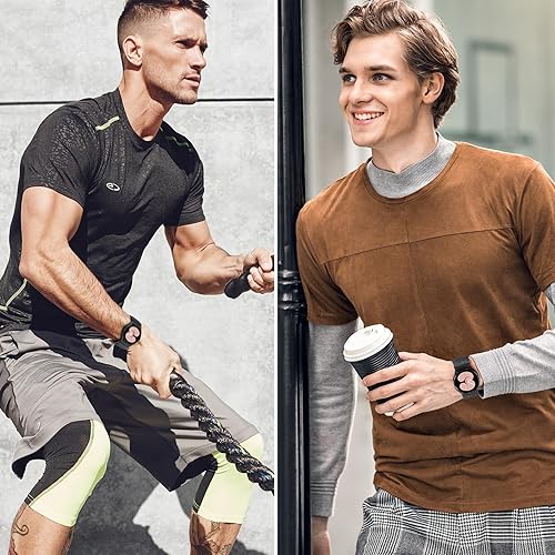 Miniatura 7 de Correa sin huecos compatible con Samsung Galaxy Watch 654 Band 1.575 in 1.732 inGalaxy Watch 6 Classic Band 1.693 in 1.850 inGalaxy Watch 5 Pro Band