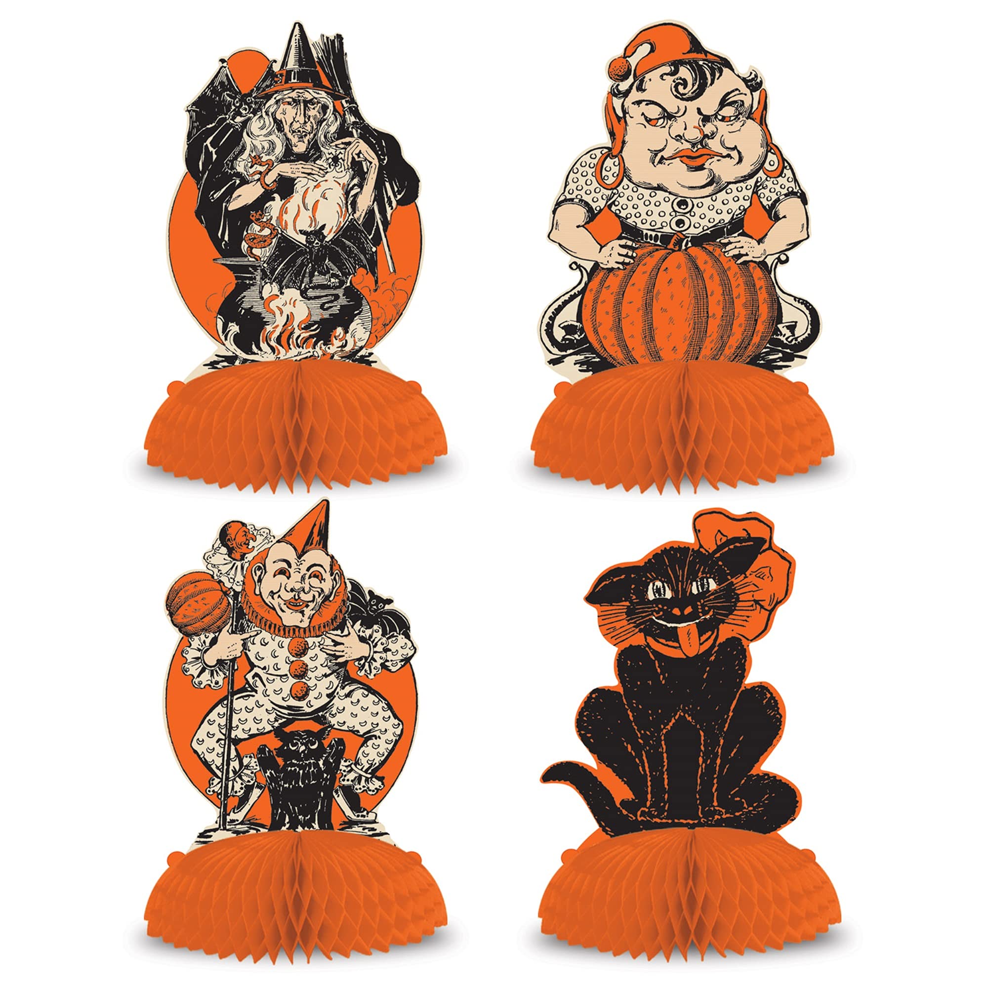 Décorations Vintage Halloween pour embellir votre buffet de fête rétro Beistle