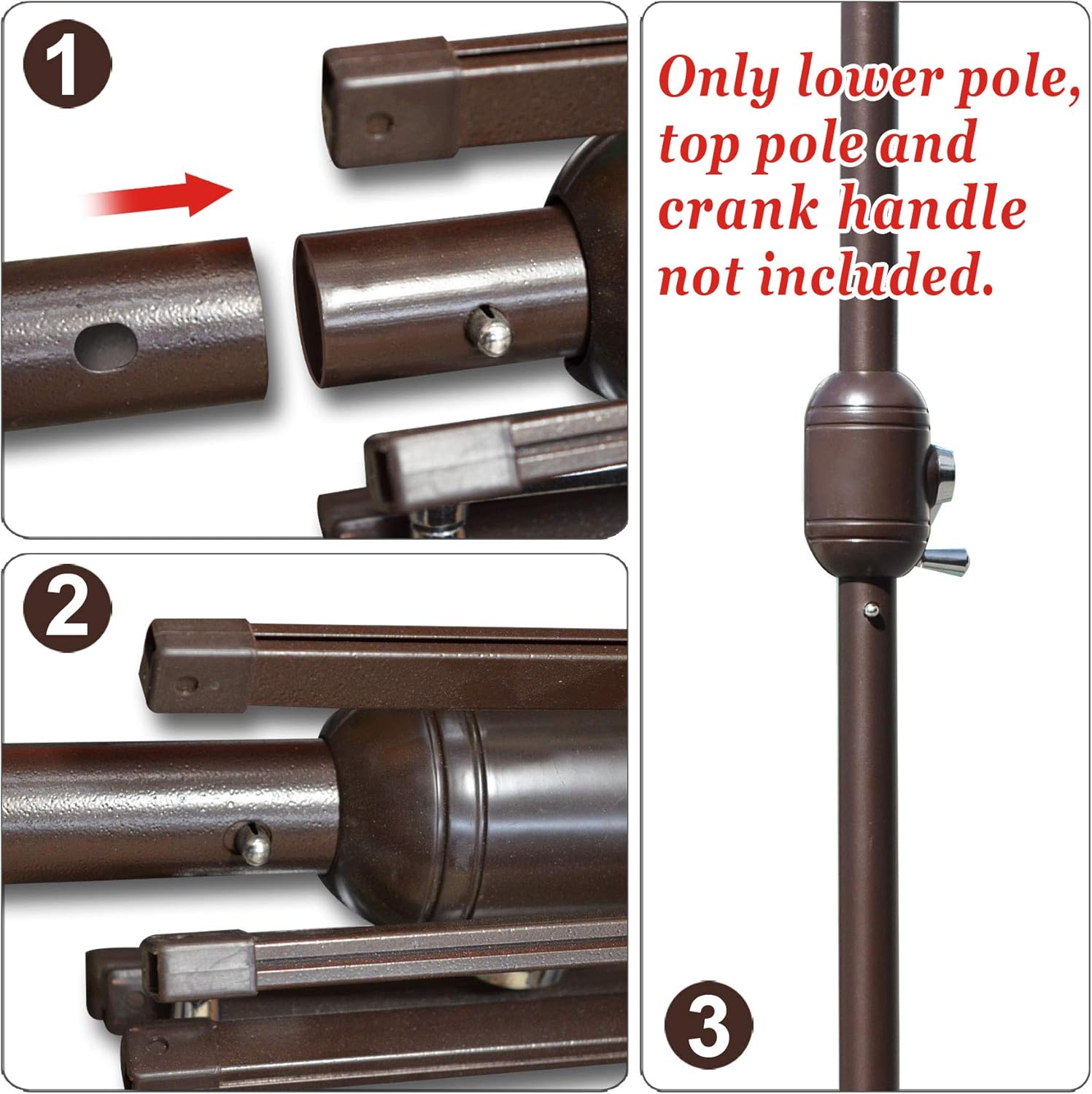 Patio umbrella replacement parts Clearance