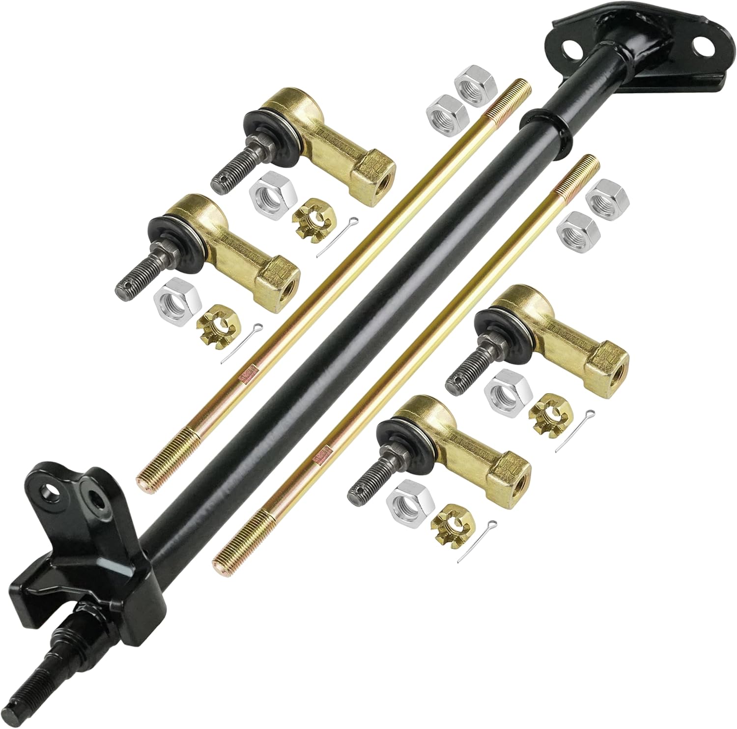 Caltric Steering Stem Shaft with Tie Rod End Kit Compatible with Honda TRX400EX Sportrax 400 1999-2008