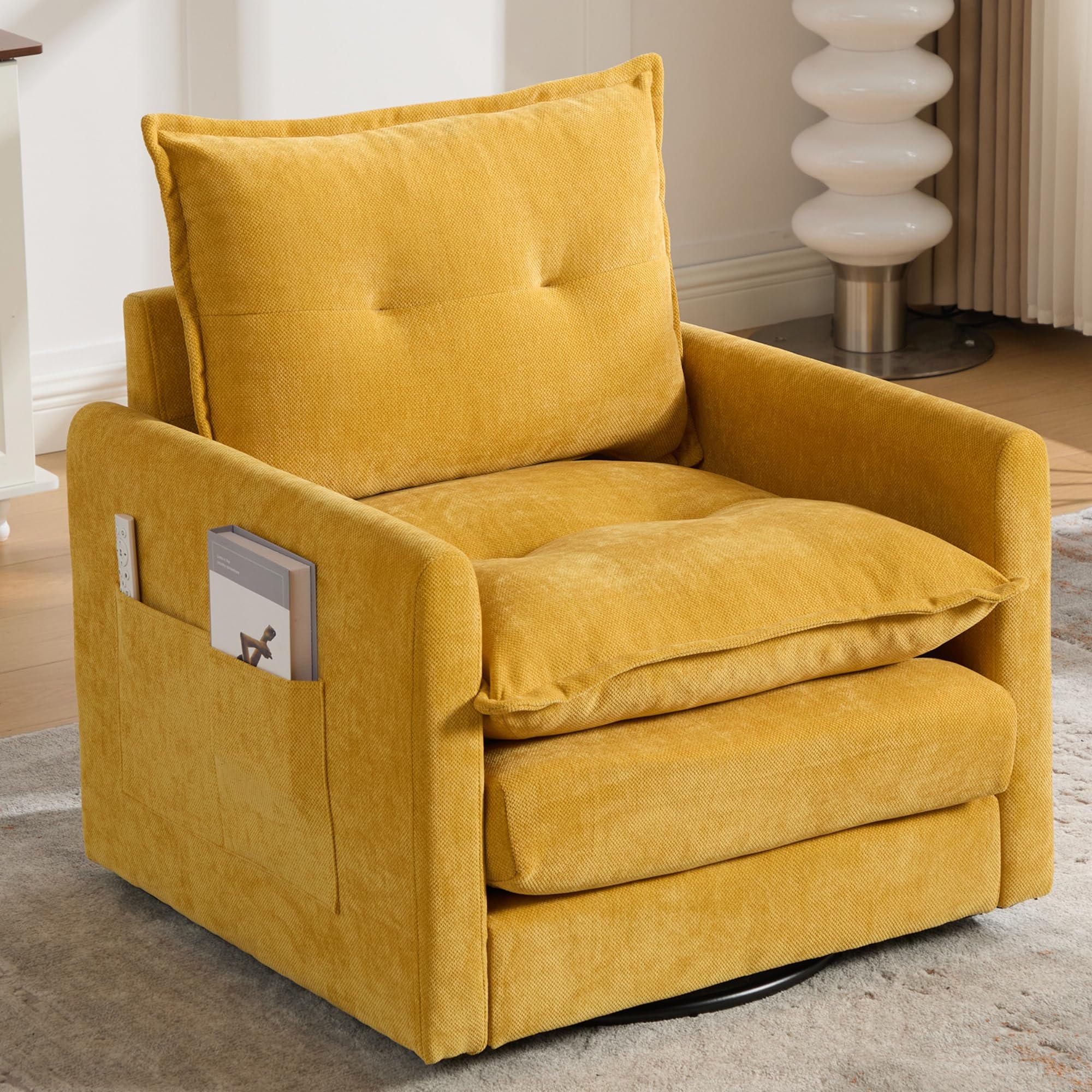 Kolavess 360° Swivel Accent Chair