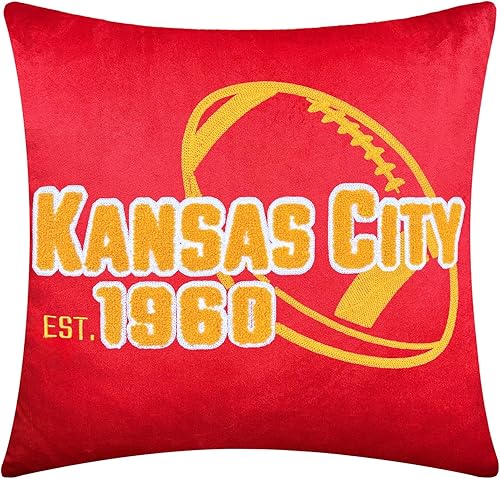 Miniatura 2 de CLORURBANLIVE Green Bay - Funda de almohada con bordado completo para deportes al aire libre fundas de almohada decorativas para el hogar dormitorio