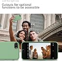 YATWIN Silicone Back Case for iPhone SE 2020/2022, iPhone 7/8, Soft-Touch Phone Back Cover for Apple iPhone SE 2nd 3rd Generation - Mint Green gallery image