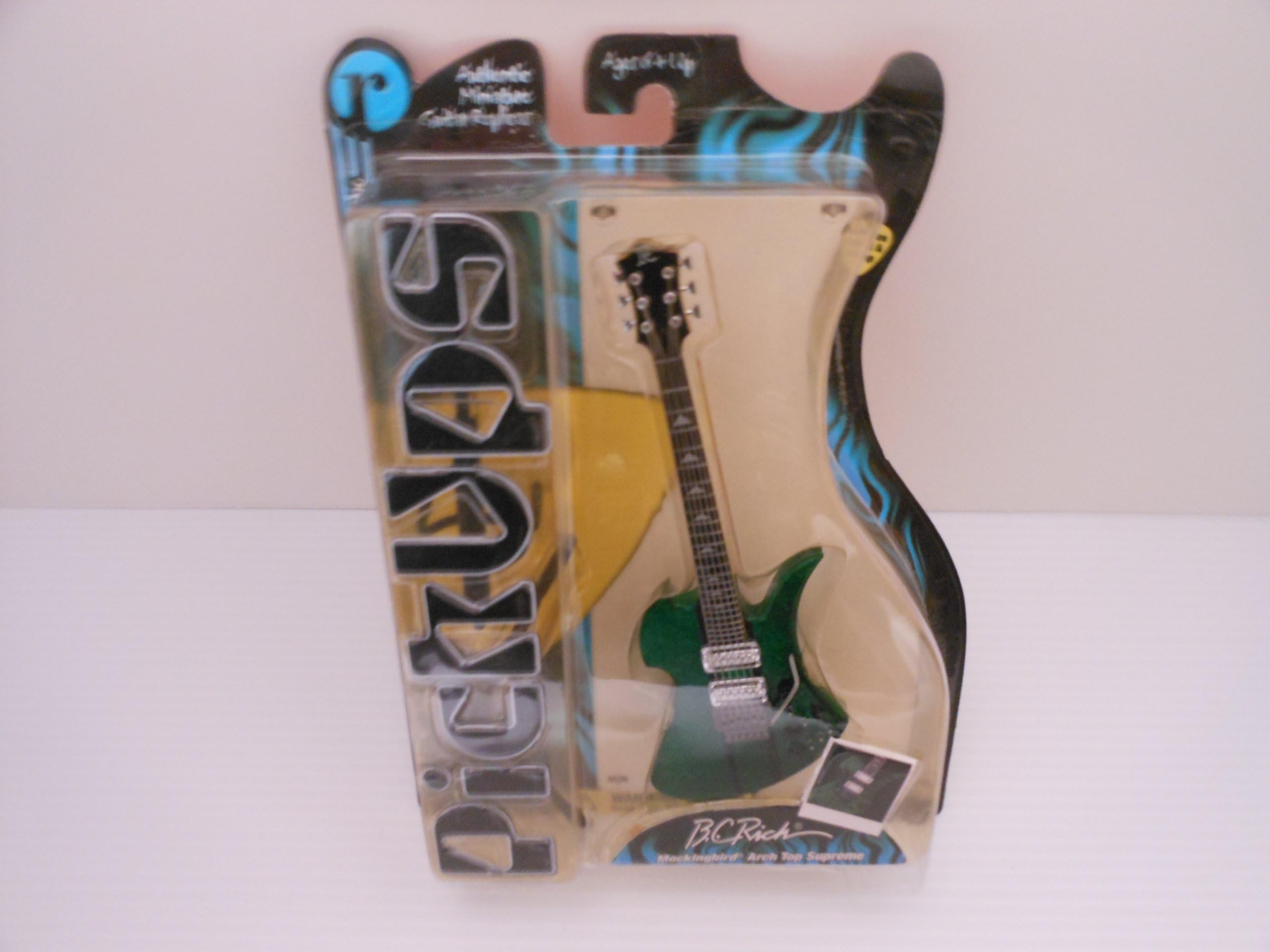 Resaurus Authentic miniature guitar replicas *PICKUP* B.C. Rich Mockingbird Arch Top Supreme [mini guitars toys and games]