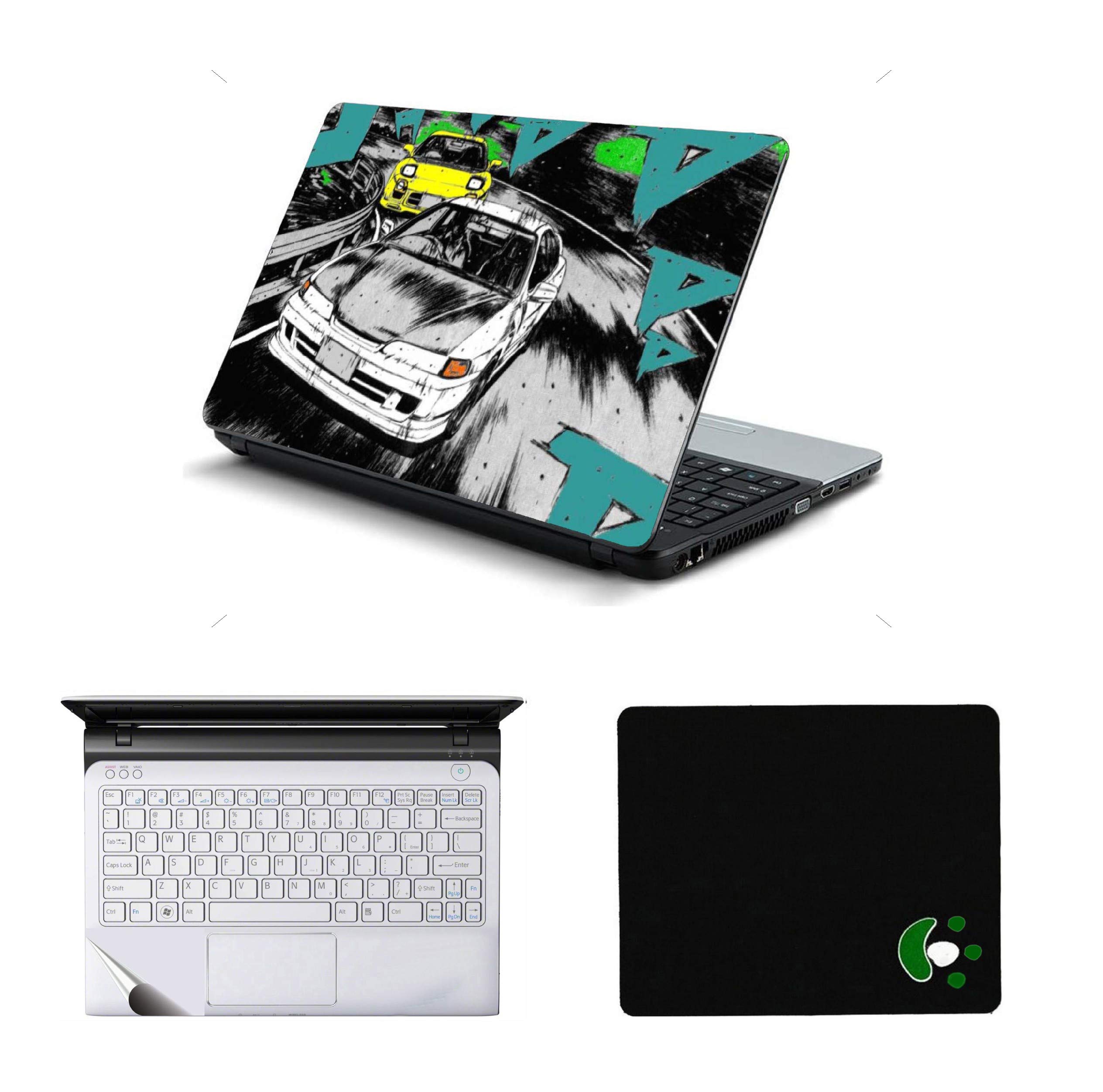 StickerKing 3in1 Laptop Accessories Combo 15.6 Inch Grafitti Car Laptop Skins Stickers, Mouse Pad and Palmrest Skin for HP-DELL-Lenovo-Asus-Acer Laptops || Notebooks (B08NPN4F1D) Amazon Price History, Amazon Price Tracker