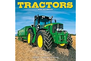 John Deere Calendar 2023, Wall Calendars 2023 - 2024, Tractors 16 Month Wall Calendar