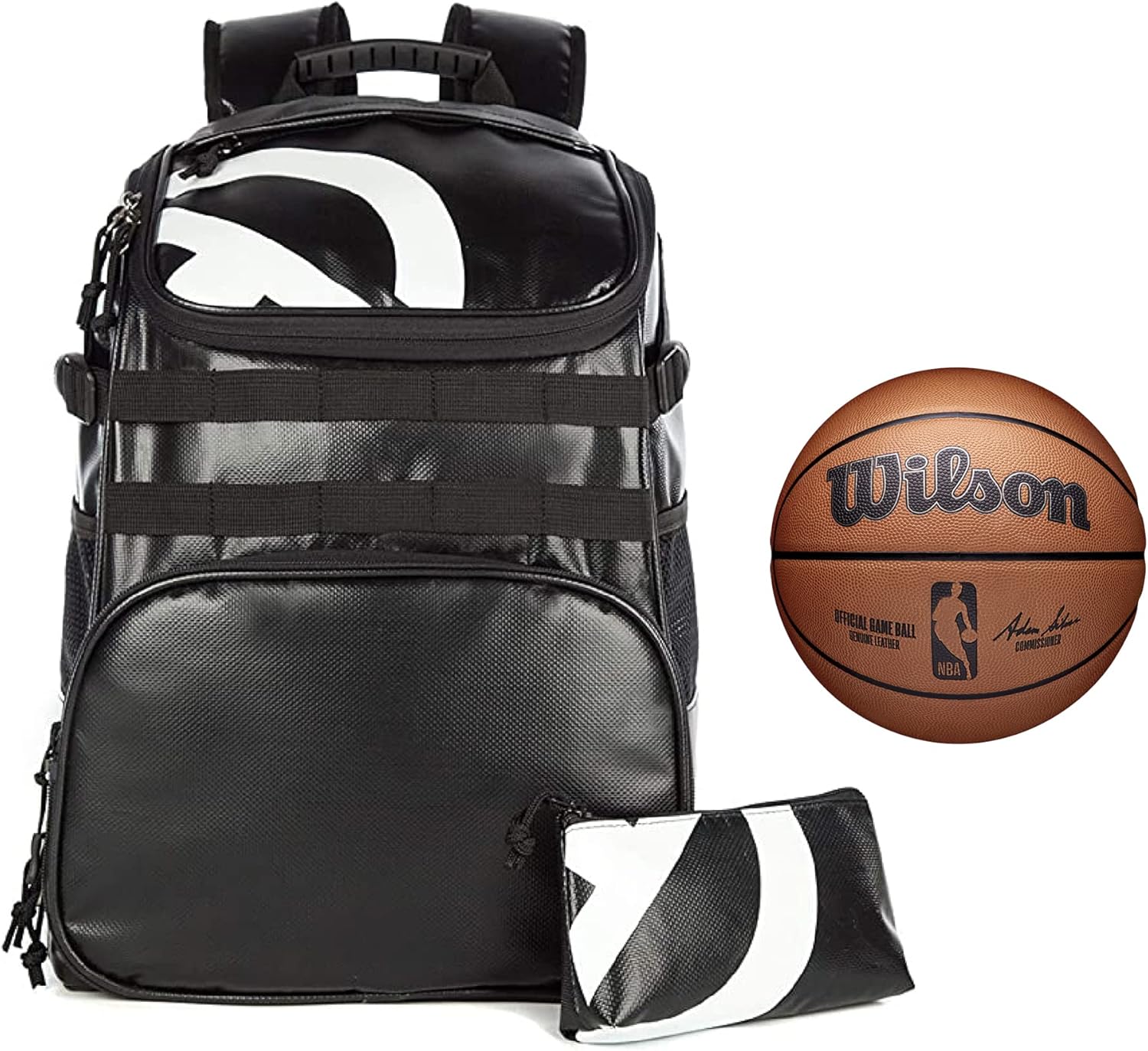 35L Basketball Backpack with Ball Compartment and Kuwait Ubuy