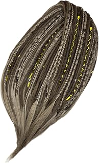 Synthetic Crochet Dreads — Boho, Ombre Set, Ombre Dreads, Synthetic dreads, de dreads, se dreads, Custom Dreadlocks Extensions, Brown dreadlock