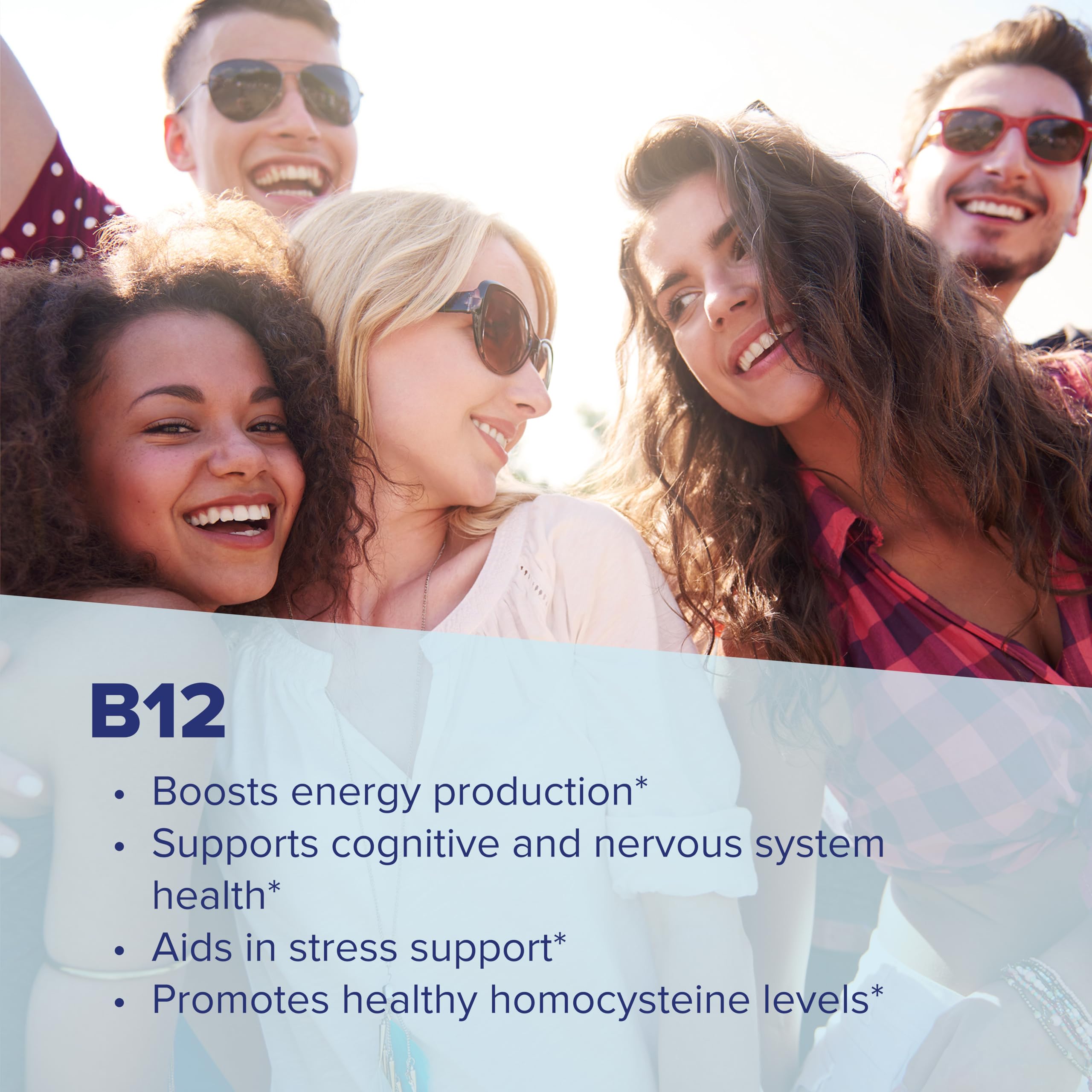 Superior Source No Shot Vitamin B-12 1,000 mcg, B-6 and Methylfolate, 60 Ct — Amazon image 6