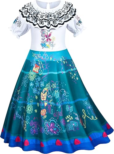 Miniatura 3 de Magic Family Princess Costume Dress for Girls Birthday Halloween Party with Full Accessories
