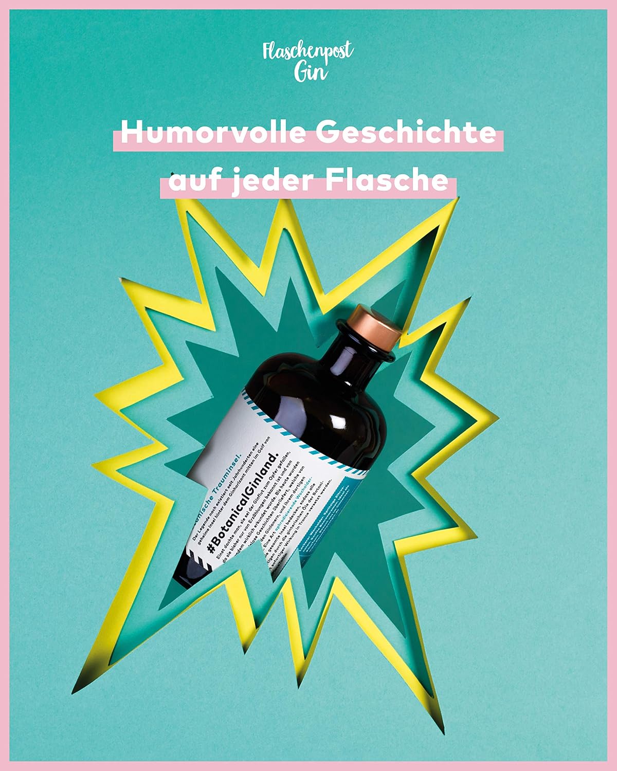 Deutscher Premium Gin Flaschenpost Handmade Zitrus & Wacholder – Vorschau 4