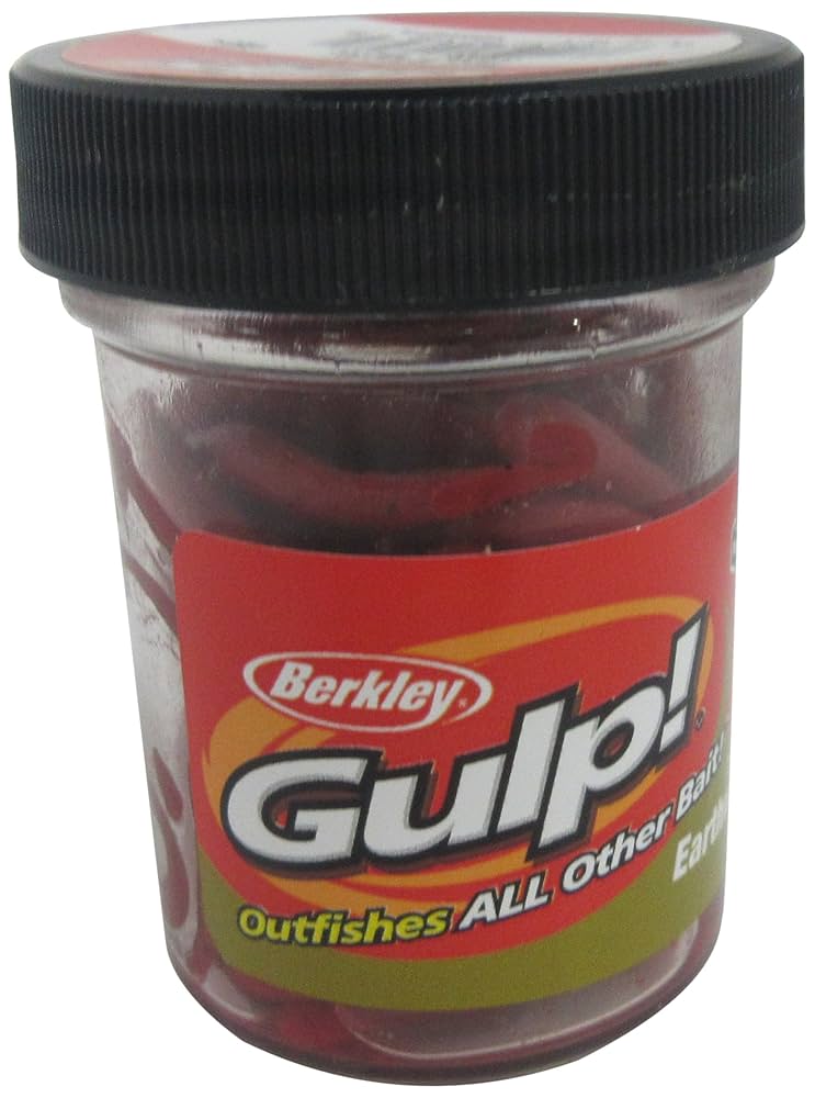 Amazon.com : Earthworm Gulp! by Berkley : Fishing Soft