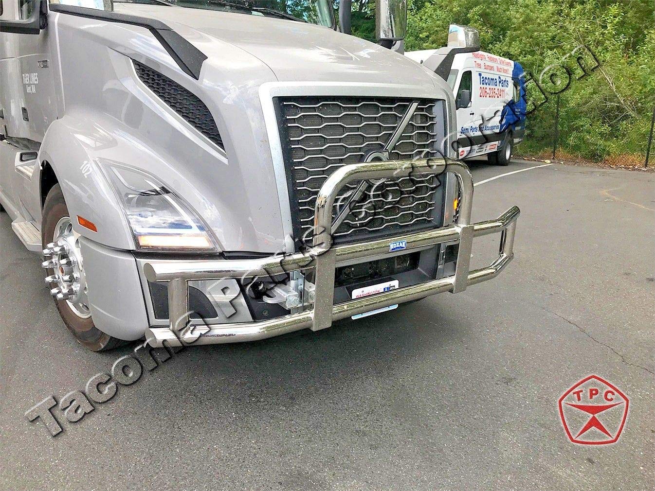 Buy KOZAK compatible with Volvo Vnl Front Bumper Grille Guard for Volvo