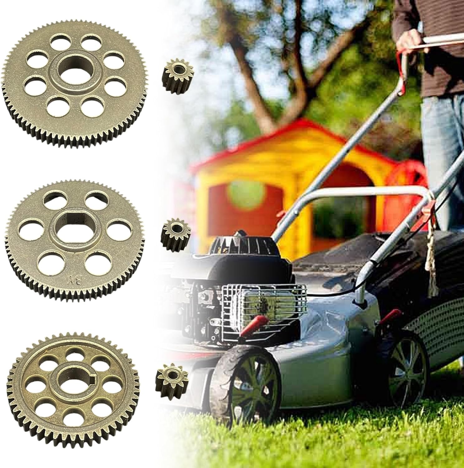 ljhnba Balanced Metal Gear for 4-8Inch Chainsaws Durability and Quiet Operations Easy Installatino Chainsaw Gear image 4