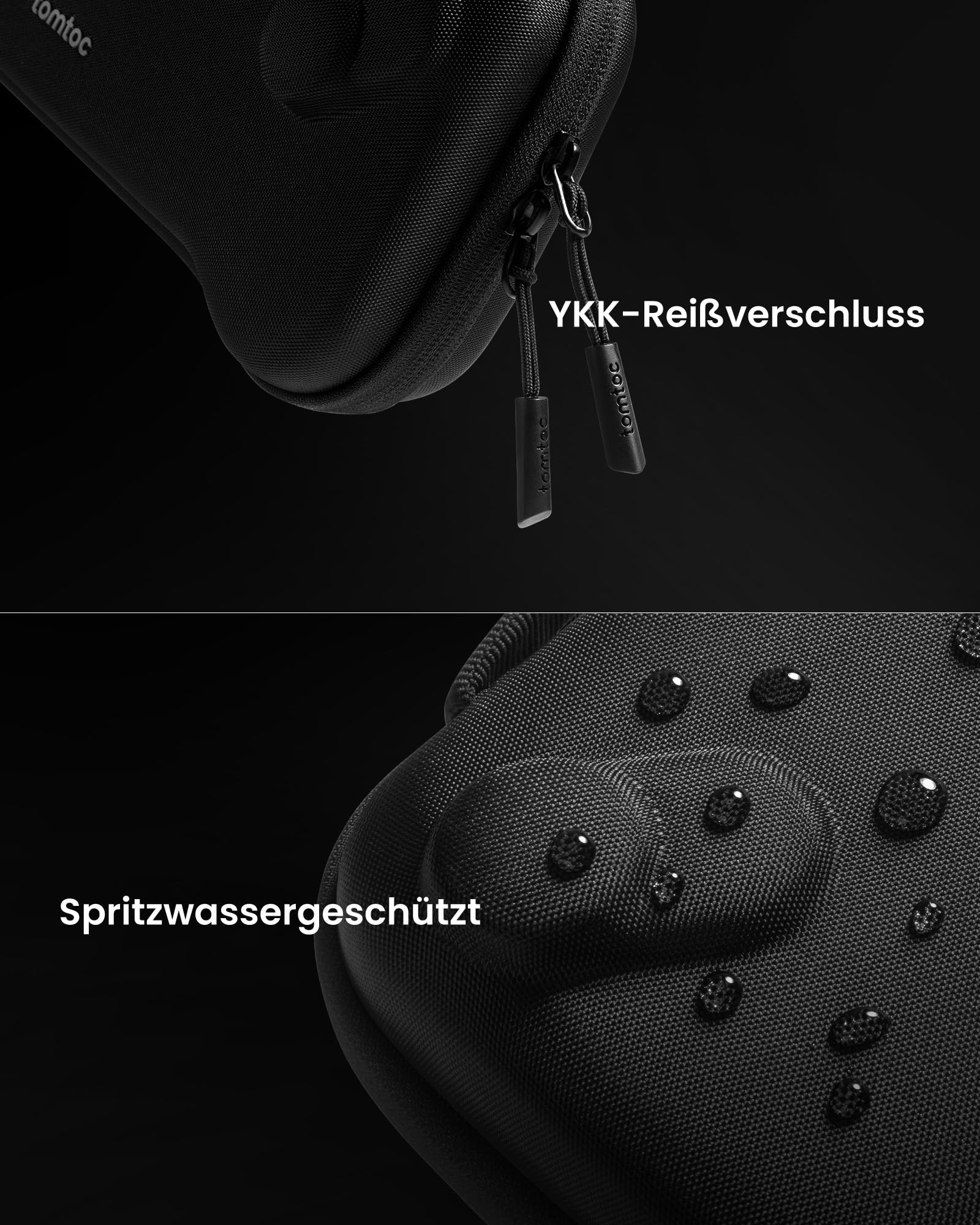tomtoc Slim Tasche Case Kompatibel mit ASUS ROG Xbox Ally / Xbox Ally X 2025, Ultradünn Harteschale für Reise, Rundumschutz Hülle Tragetasche Passt Gaming Handheld Konsole und Karte