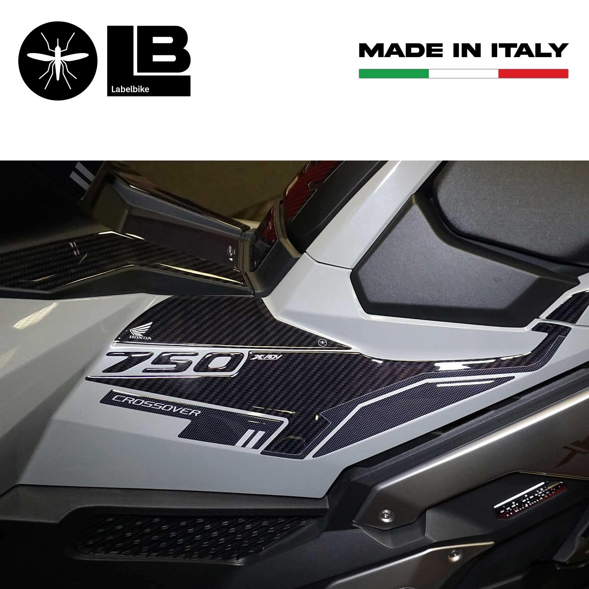 LABELBIKE Pegatinas 3D Moto Boomerang Compatible con Honda