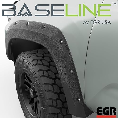 Miniatura 5 de EGR BLF1017 Baseline Series - Guardabarros estilo atornillado compatibles con Toyota Tacoma Extended & Crew Cab (2016-2023)