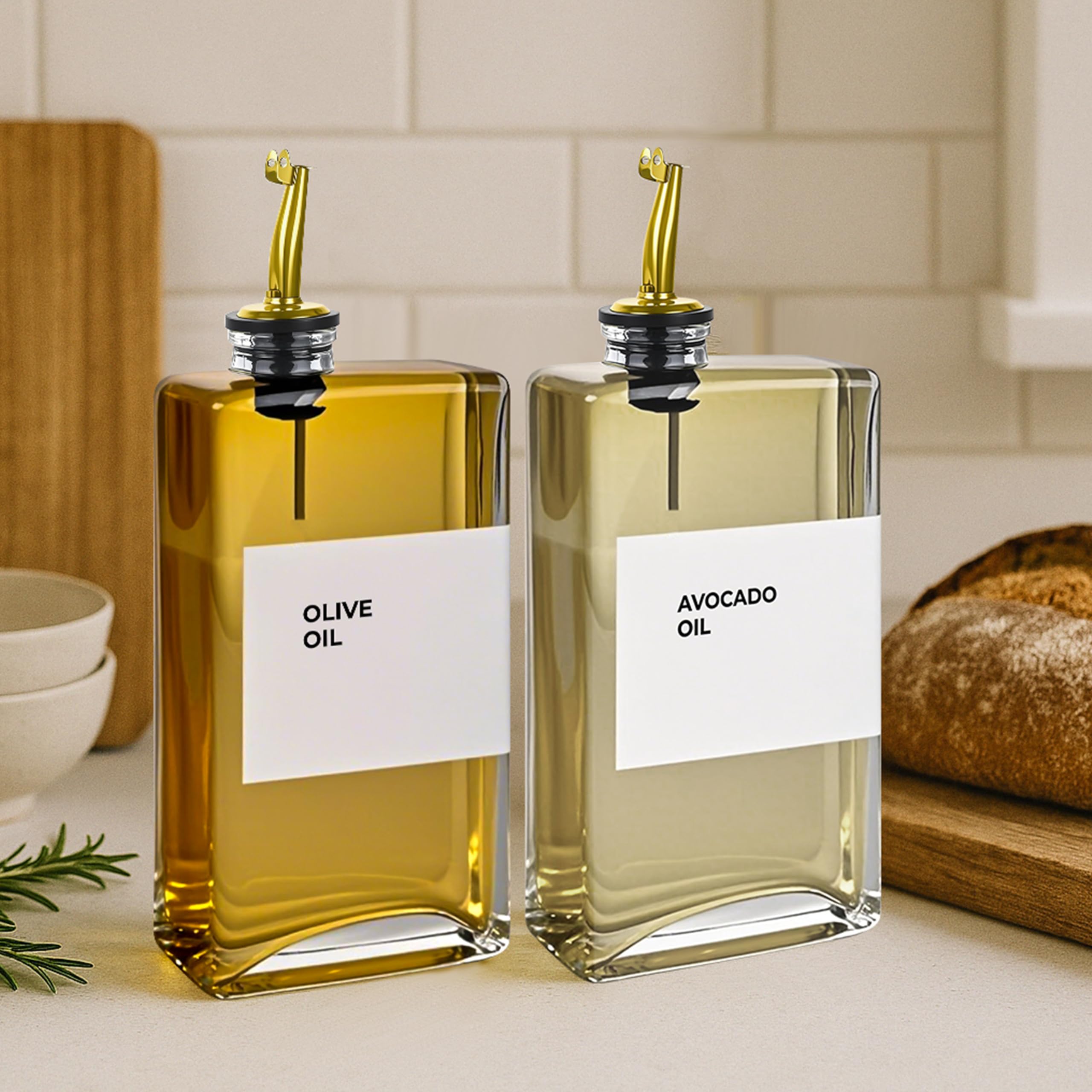 Spaceneat Botella dispensadora de aceite de oliva