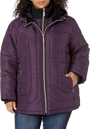 amazon plus size puffer coats
