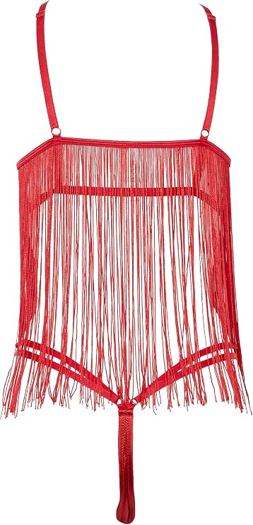 Coquette Women's Bra & G-string Red XL