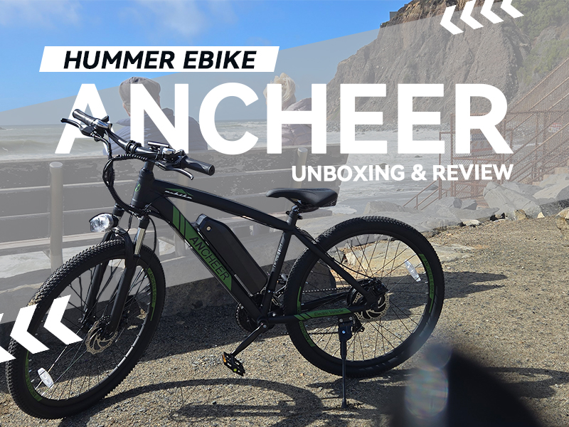 Amazon.com: ANCHEER Electric Bike for Adults, Peak 750W Ebike, 3 Hours Fast Charge, 60 Miles Electric Bicycle with 48V/499Wh Battery, 27.5 ''Hummmer Electric Mountain Bike with LCD Display, 8/21 Speed : Sports & Outdoors