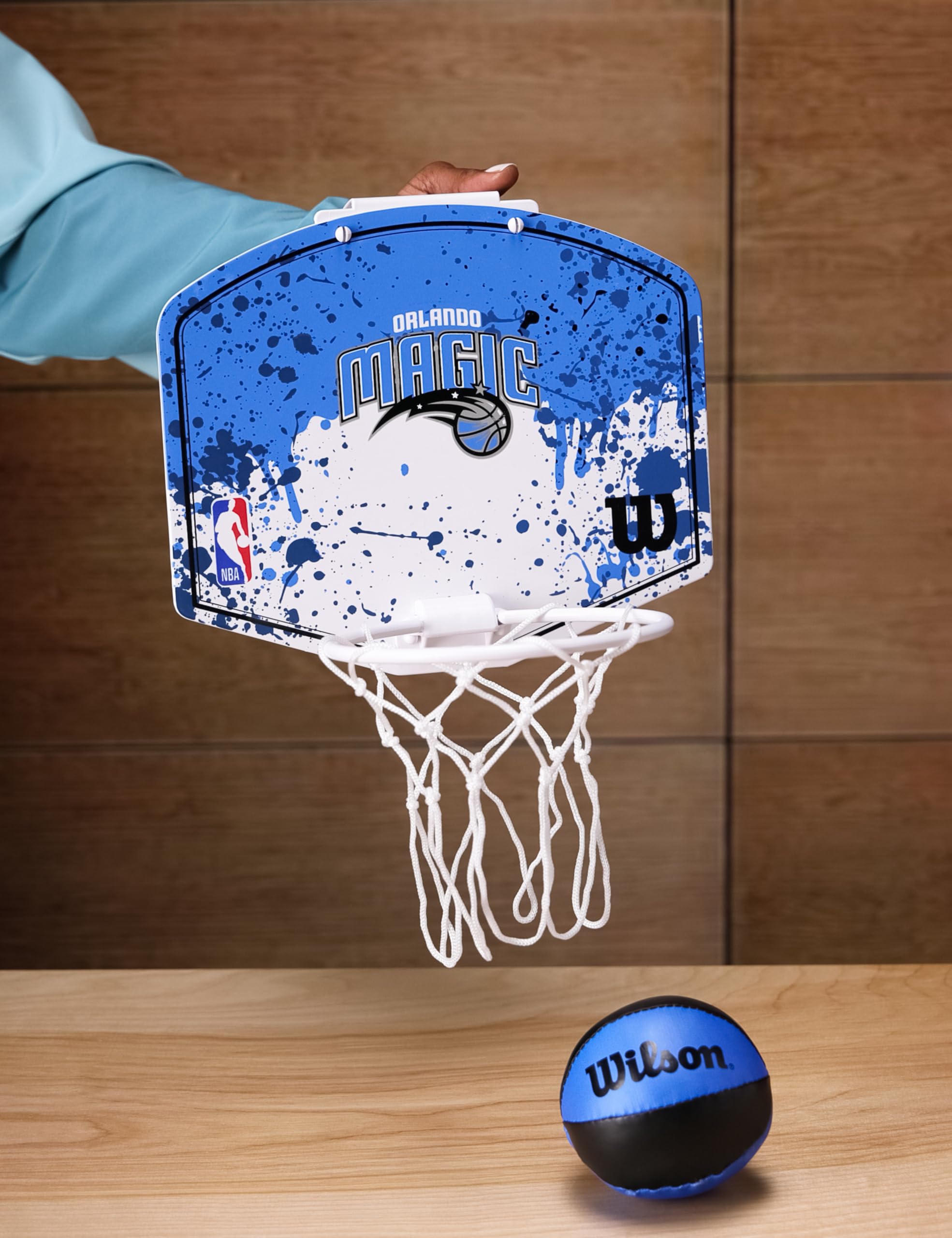 Wilson Mini NBA-Team Basketball Hoop