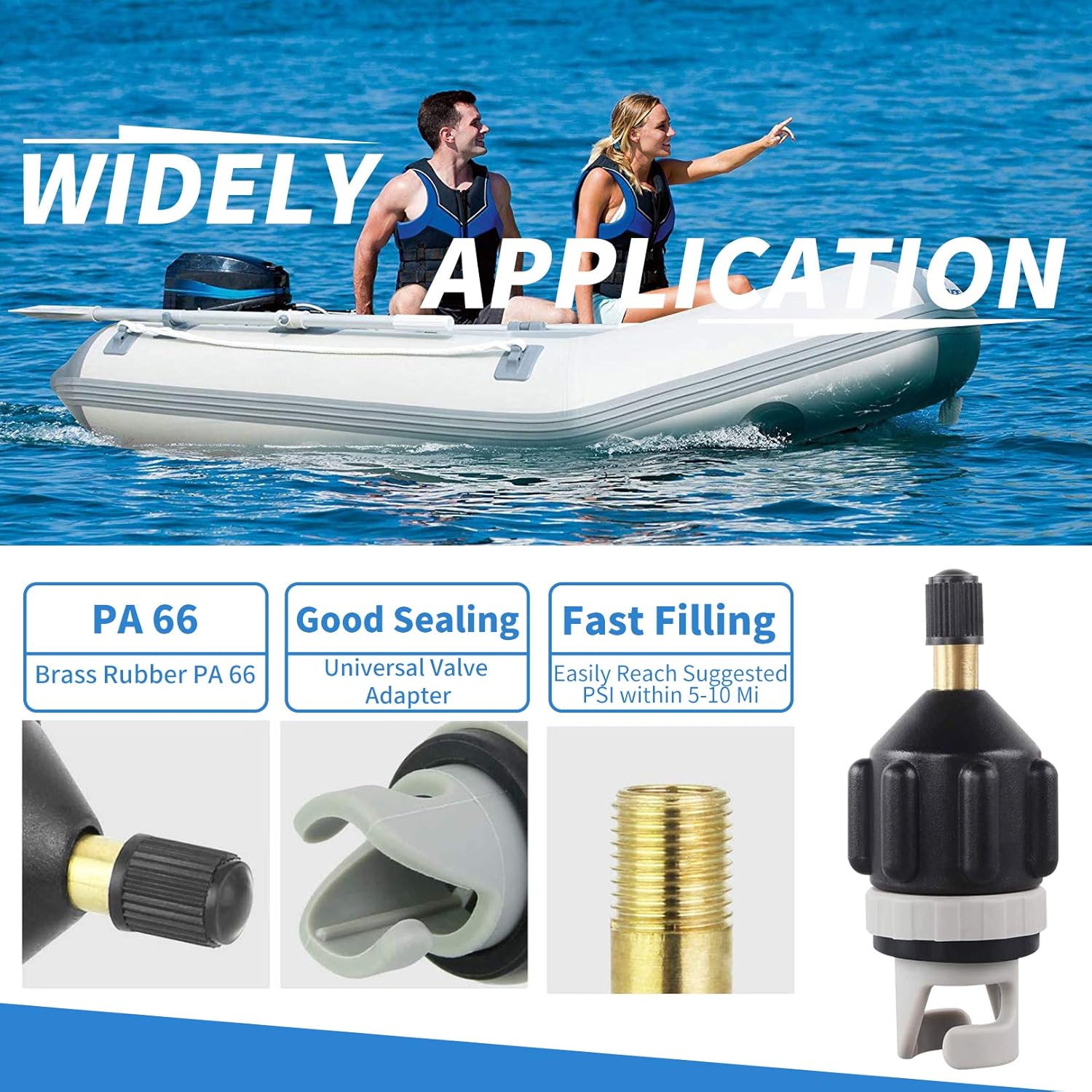 MatSailer SUP Pump Adaptor,Electric Air Pump Converter,pump for