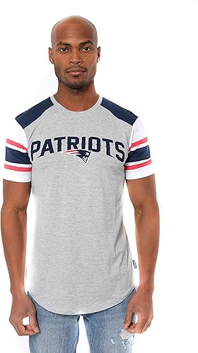 Miniatura 29 de Ultra Game NFL - Camiseta raglán de manga corta para hombre