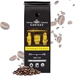Stone Temple Coffees - Colombian Supremo, Whole Bean, Medium Roast, Certified USDA & COR Organic and Fair Trade, 100% Arabica Grade A, 1lb/454g Bag