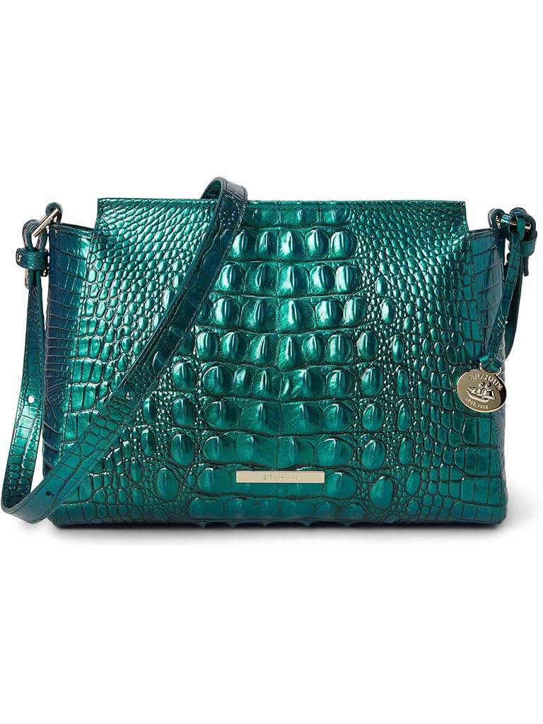 Green Brahmin Hillary Crossbody
