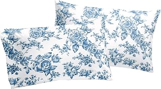 Dreams and Drapes - Malton - Easy Care Pair of Additional Pillowcases, Blue