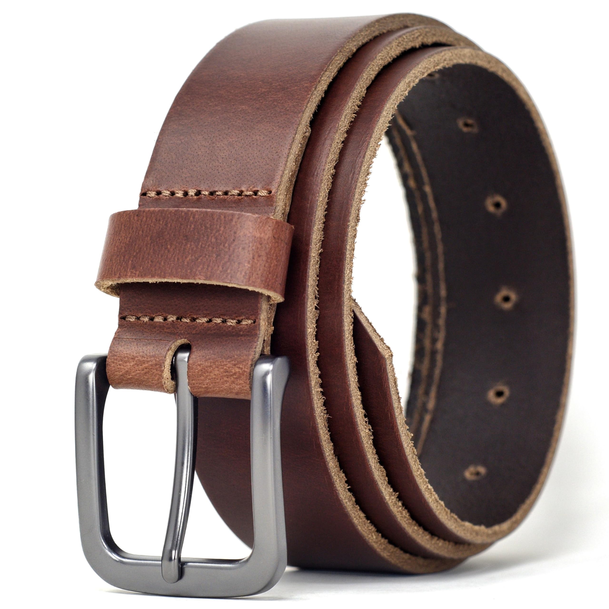 34mm (1.25") Full Hide Leather Belt - Made in England