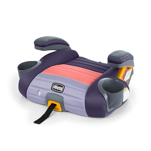 Chicco GoFit ClearTex Plus Backless Booster Car Seat (Sunset/Purple)