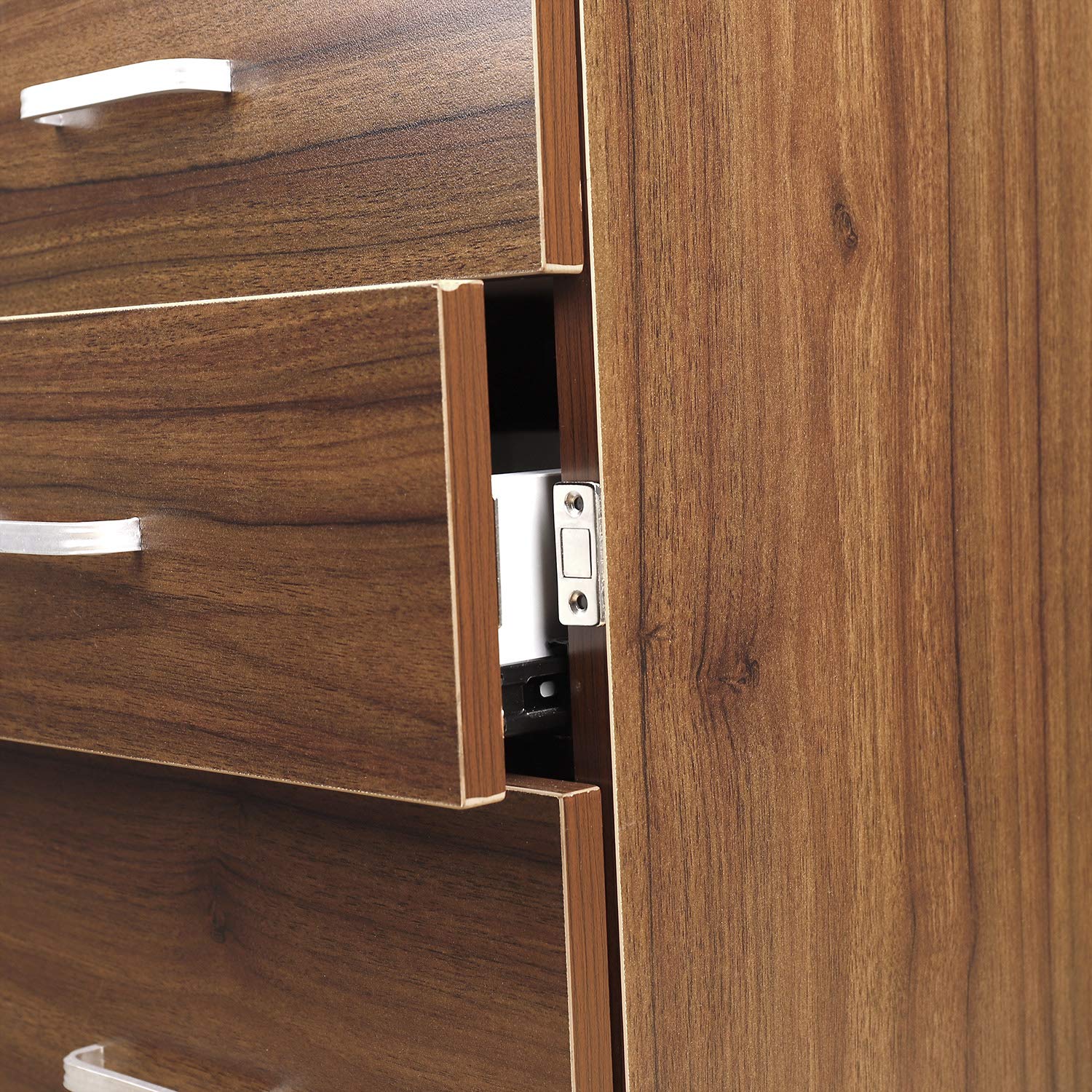 Calamita Porta, 8 Pezzi calamite magnetiche ultra sottili, Adesivo Potente Magnete Chiusura con Viti per Ante Mobili Cassetti Chiudiporta Armadio Cucina