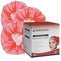 Vista 11 de Red para el cabello de 24 pulgadas desechable, caja de 1000, color negro, redecillas para el cabello, no tejida, no plisada, para médico