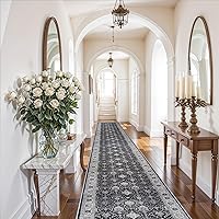 Vista 171 de Alfombra lavable para pasillo, de cocina, para entrada, alfombra suave vintage, antideslizante para interiores, para baño, sala de estar y Ladrillo