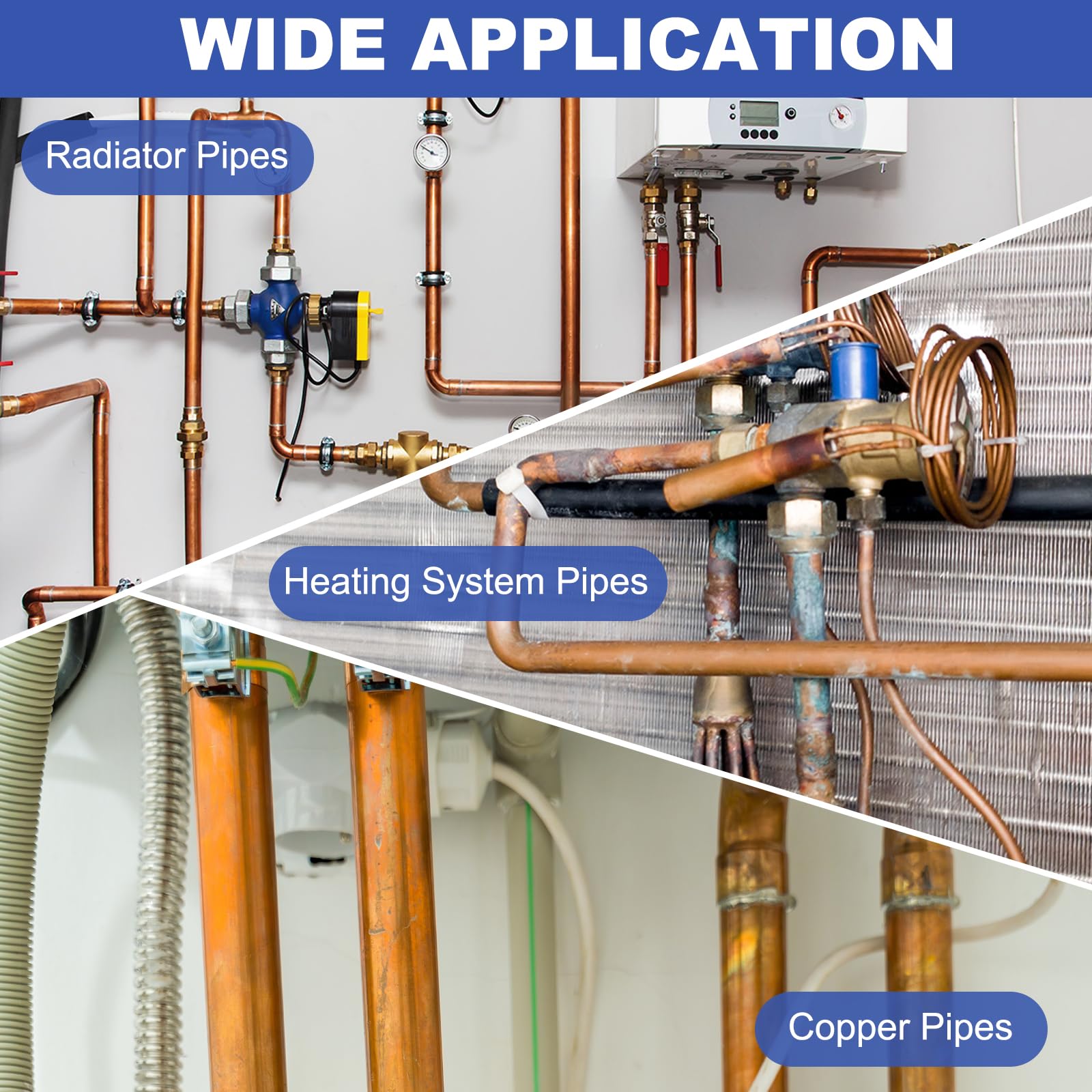 PATIKIL Reductor de cobre de 7/8 a 1/4 pulgadas de diámetro interior, 5 piezas de acoplamiento de cobre reductor de presión, adaptador de conector de tubo con conexión de soldadura de sudor para