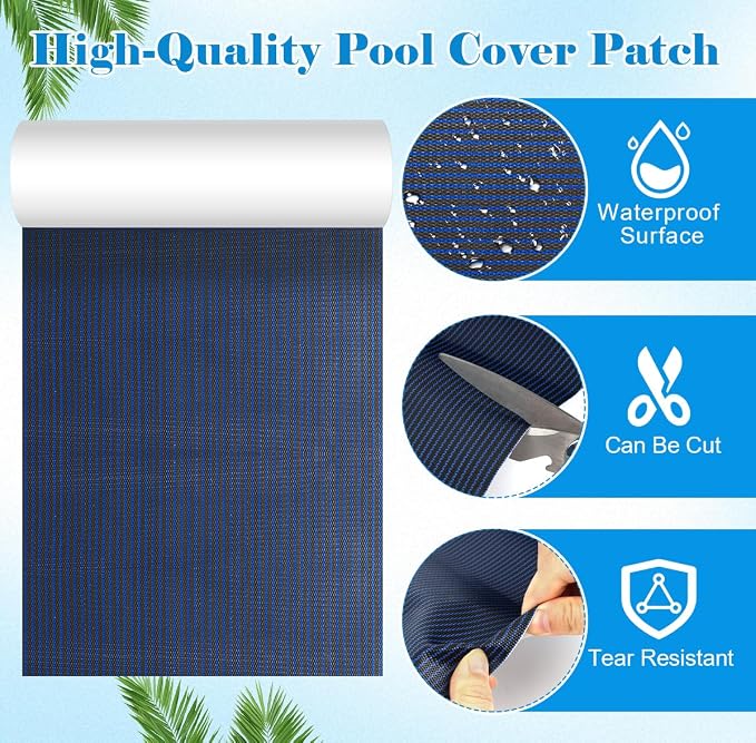 Kit para reparación de cobertor de piscina 8x40 in miniatura 3