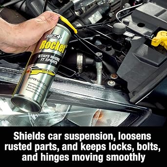 Multi-Purpose Lubricant Spray, 15.2 Fl Oz (Pack of 6) Penetrating Oil & Anti-Corrosion Spray for Rusted Bolts, Tools, Bikes & Garden Equipment, Water-Resistant Protective Coating