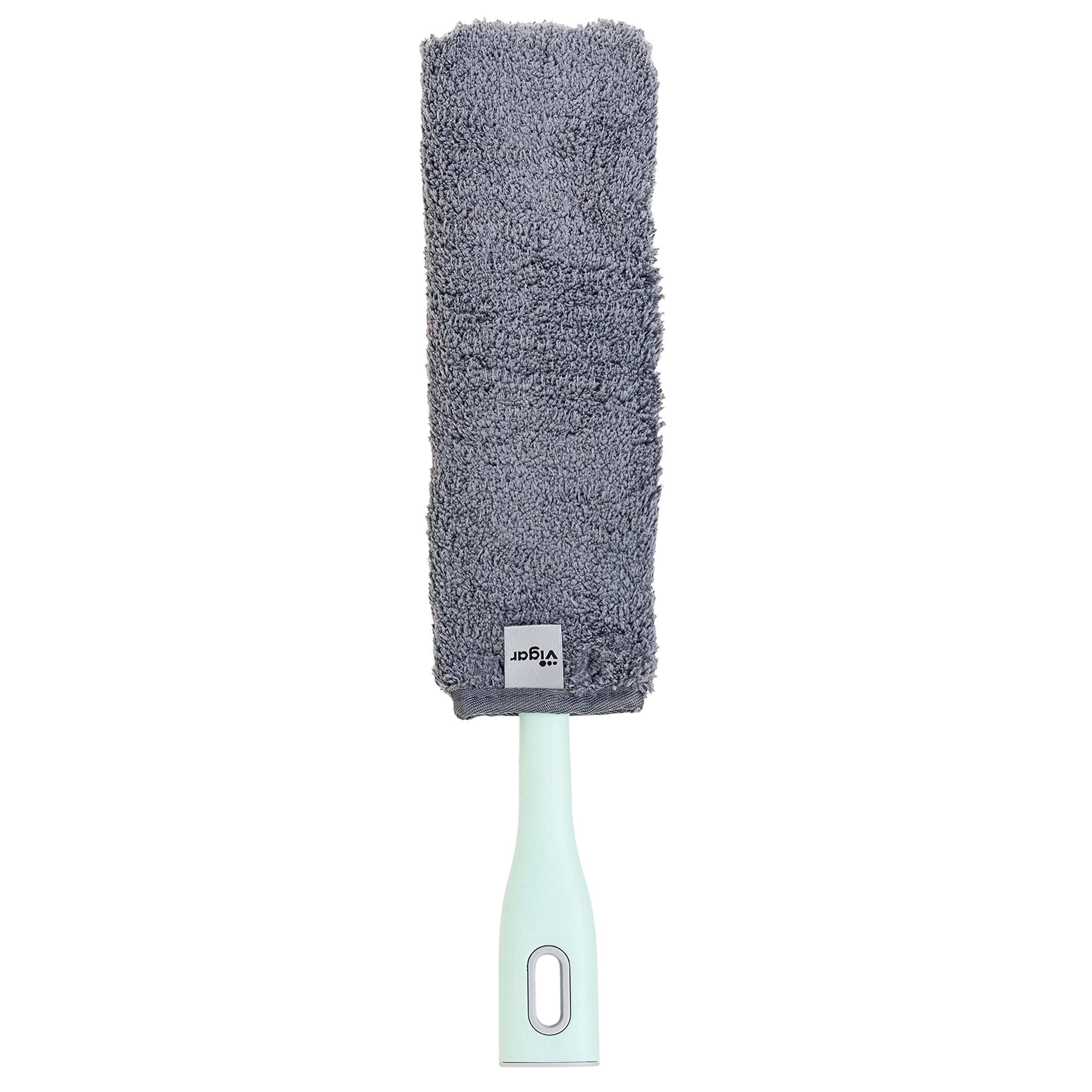 VIGARReindeer | Dust Duster Microfibre Short Grey and Turquoise