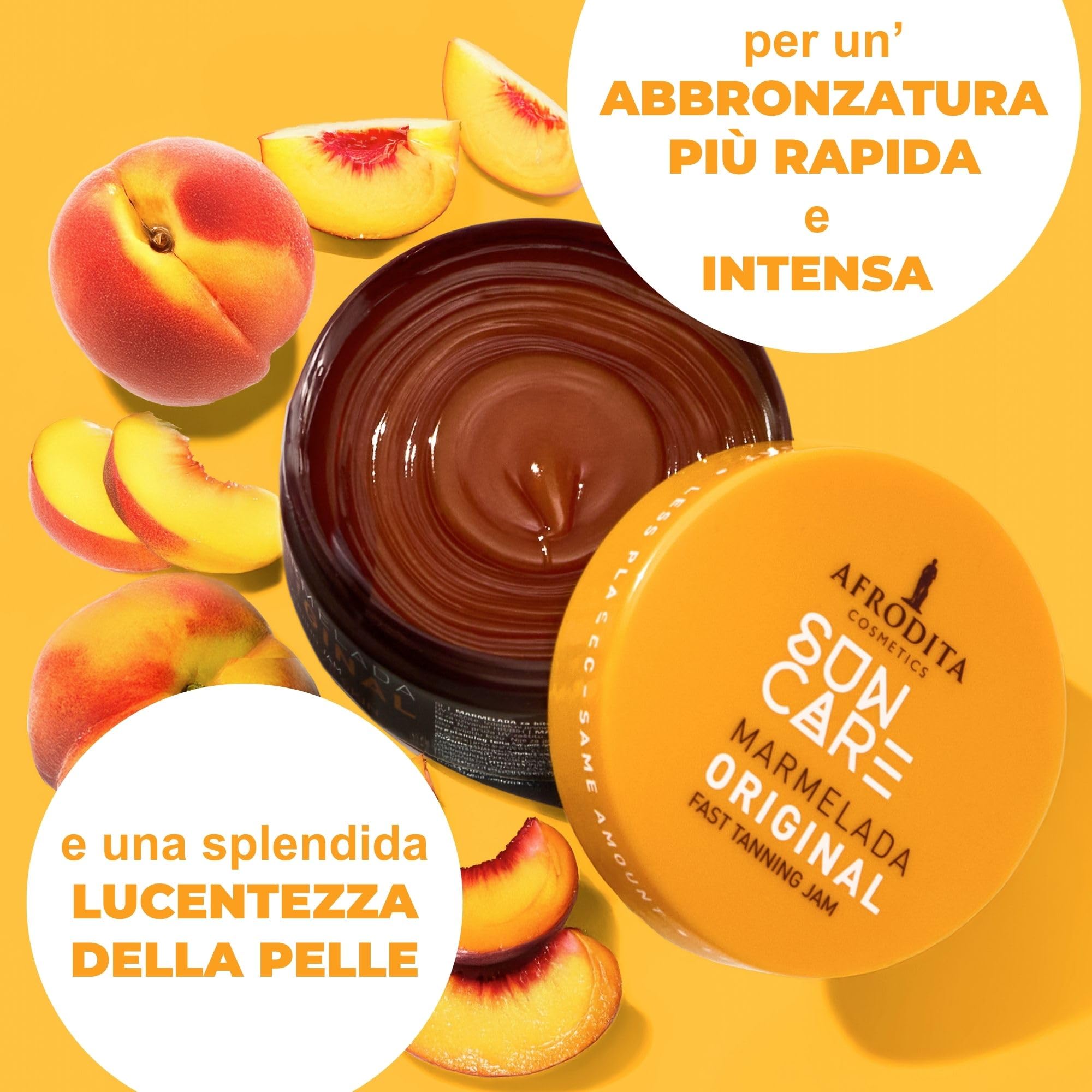 Afrodita Cosmetics Marmellata BRONZE SUN CARE | Per un'abbronzatura rapida e intensa