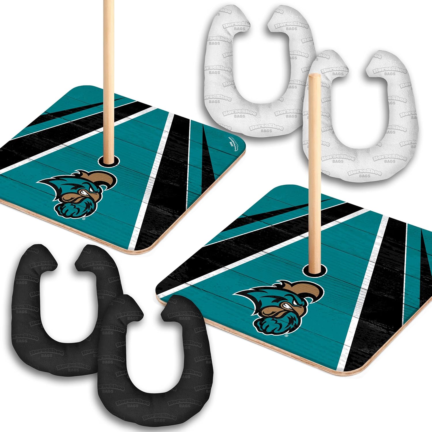 YouTheFan NCAA HorseShoe Bags Game One Size Coastal Carolina