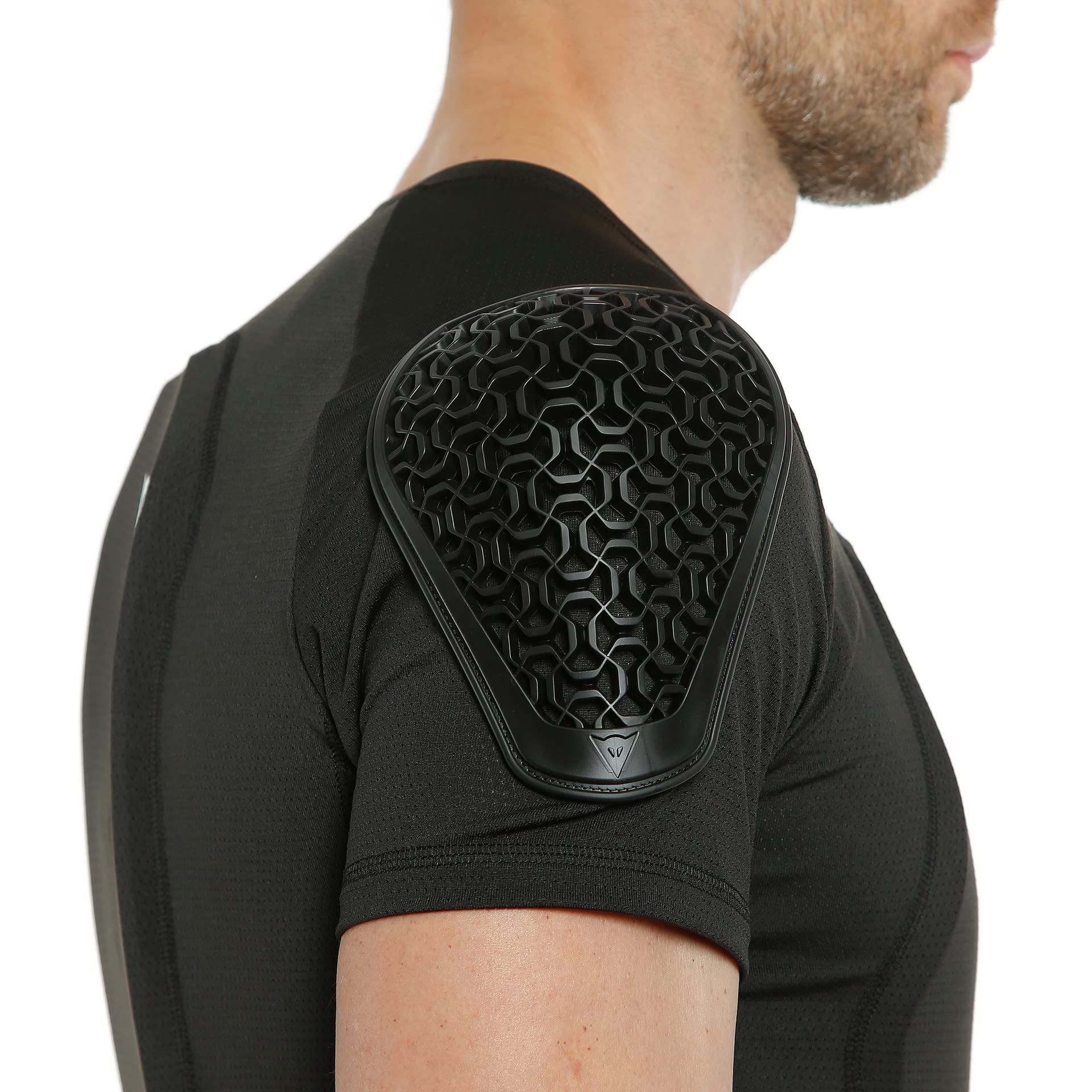 DAINESE Trail Skins Pro Tee T-Shirt de Protection de Poitrine VTT Noir S