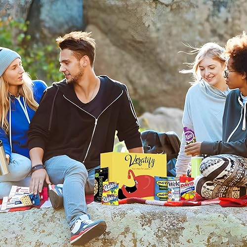 Miniatura 5 de Caja de aperitivos variada cesta de regalo (84 unidades) surtido de regalo perfecto para hombres, mujeres, adultos, oficina, escuela, universidad,