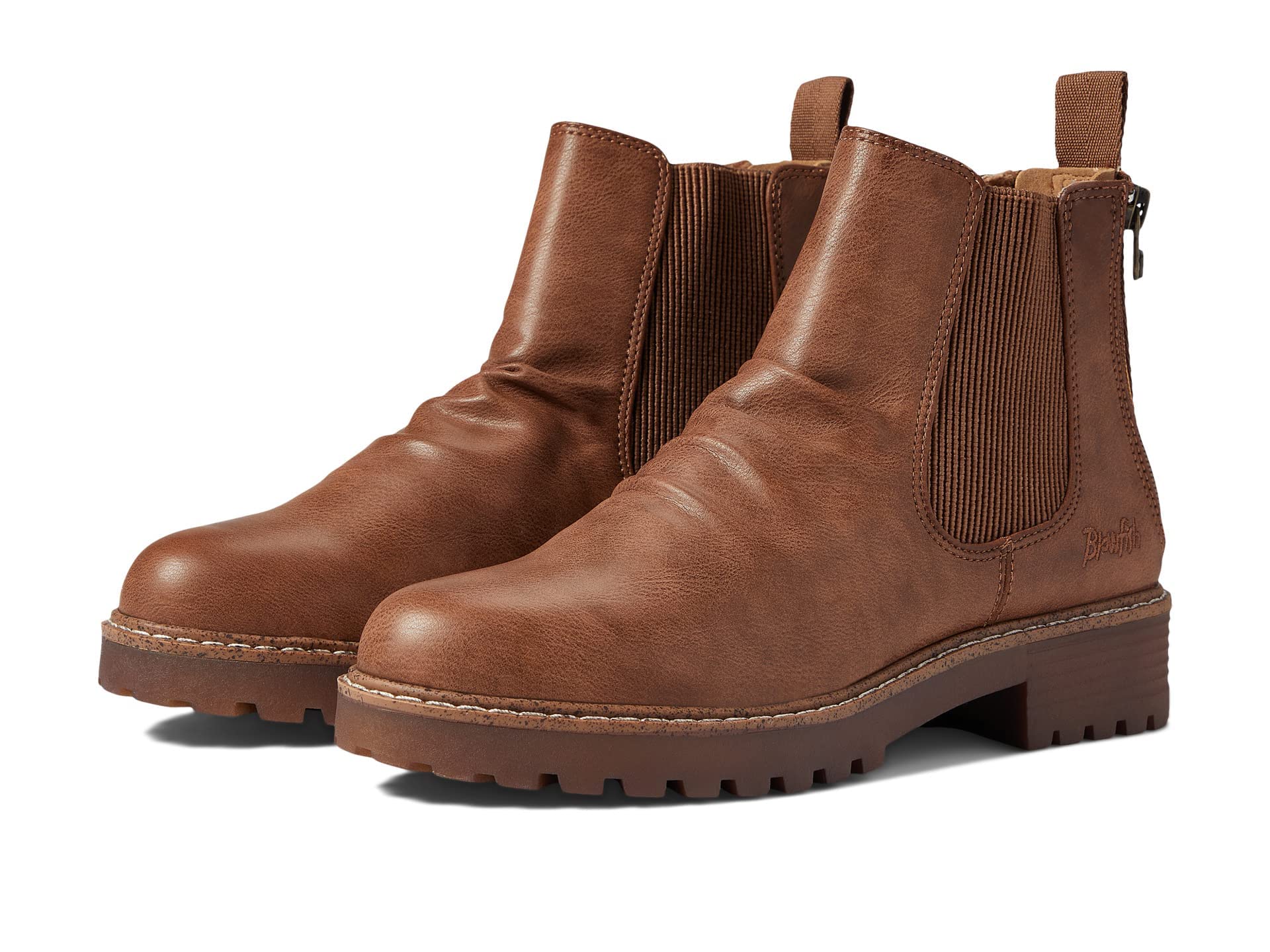 Blowfish Malibu Women's Redsen-2 Chelsea Boot, Walnut Local Sheriff, 7 UK