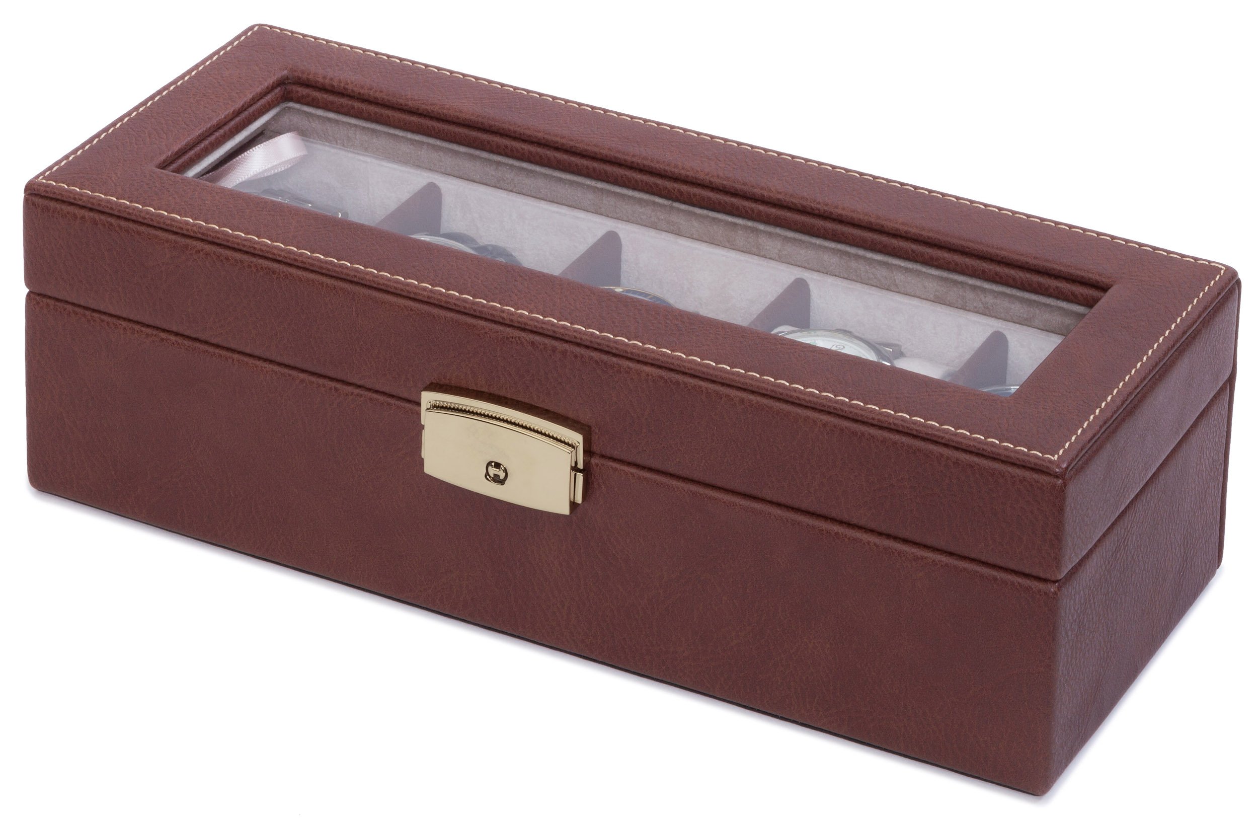 Orbita Roma 5 Chocolate Leather Watchcase