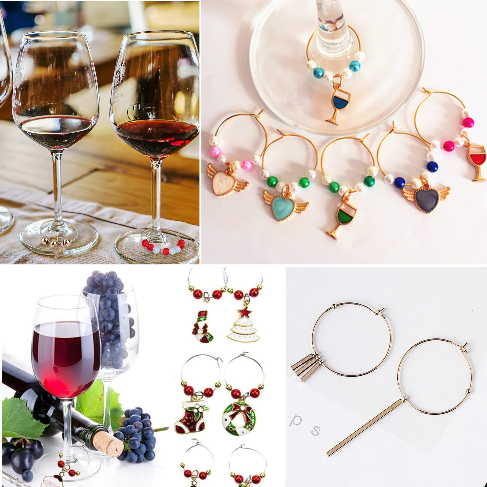 Weinglas-Ohrringe Aus Sterlingsilber 925 – Süßes Geschenk Für Weinliebhaberinnen