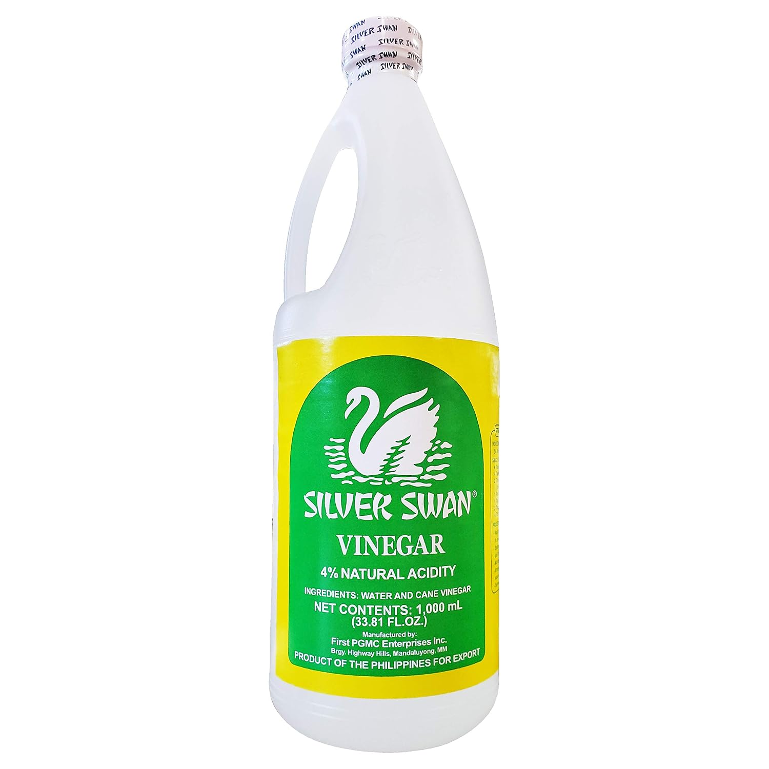 Silver Swan Filipino White Cane Vinegar (3 Pack, Total of 101.41fl.oz)