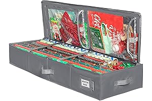 Wrapping Paper Storage Bin Plastic